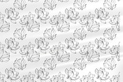 Magnolia Line Art Botanical Vector, a Decorative Illustration by katmonne (Thumbnail 13 of 13)