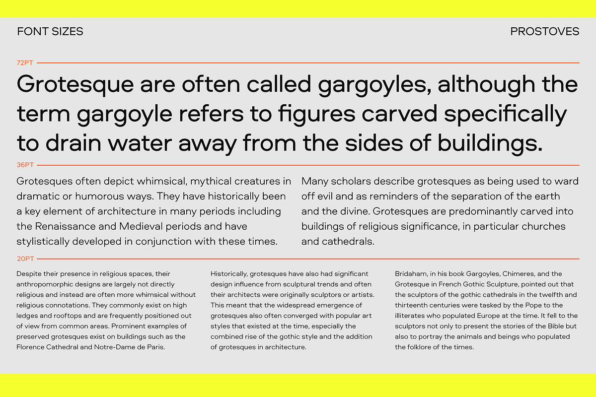 Prostoves - Geometric Neo-Grotesque, a Sans Serif Font by Concepta Digital (Photo 9 of 12)