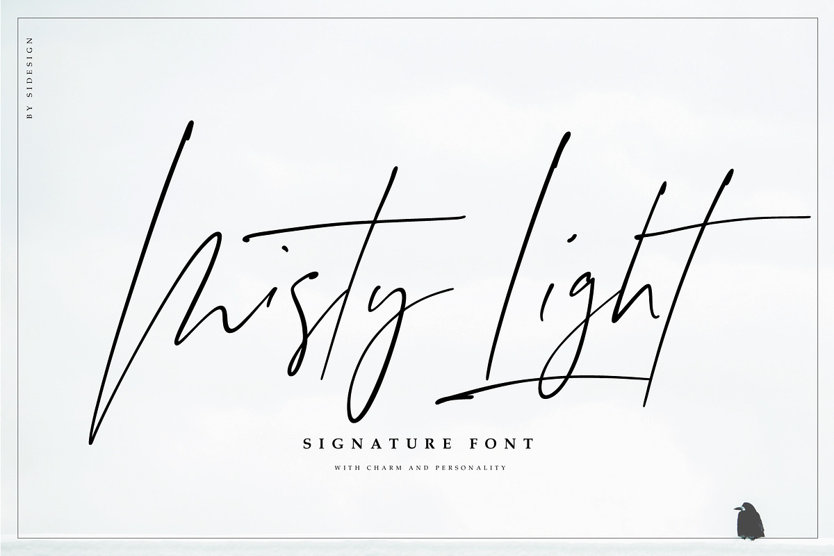 Misty Light font