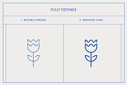 Botanical Logo Kit, a Branding & Logo Template by Paulina Sara Design (Thumbnail 11 of 11)