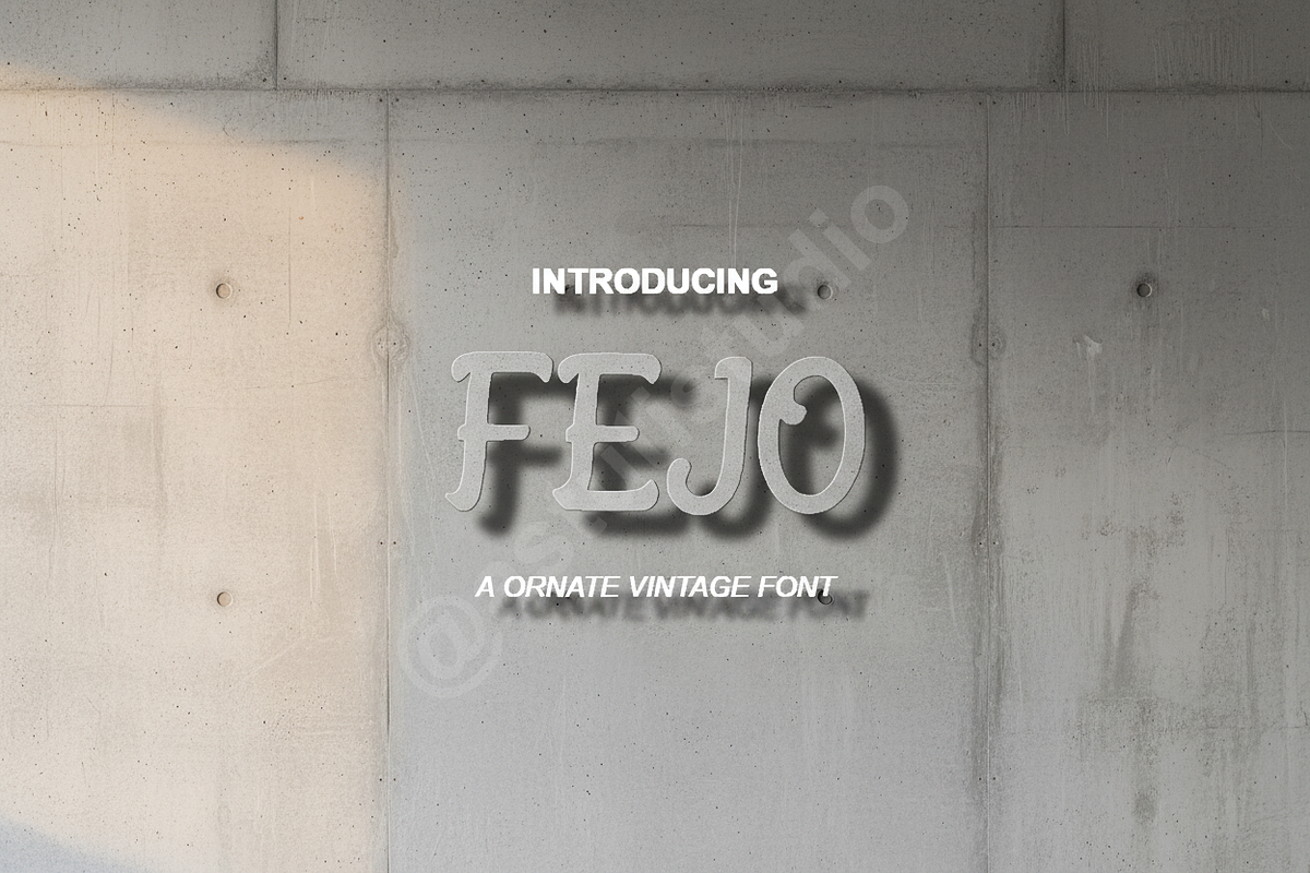 Fejo: Modern Luxury High-Contrast Se, a Font by Astuti Studio (Photo 1 of 16)
