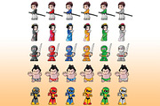 Japanese Character Mascot, an Illustration by erkoudesign (Thumbnail 2 of 2)