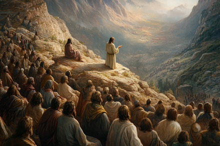 The Sermon on the Mount, a Wallpaper Photo by Pavel_design