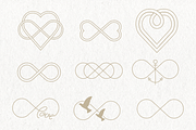 30 Infinity Symbols EPS & PNG, an Outline Icon by Pixejoo (Thumbnail 3 of 5)