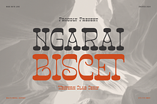 Ngarai Biscet | Western Slab Serif