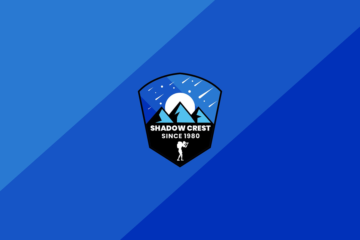 Night Mountain Badge Logo Set, a Branding & Logo Template by Artnivora.Std (Photo 5 of 5)