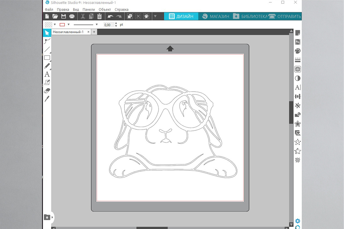 Bunny svg dxf png, rabbit clipart, an Animal Illustration by Bila Vorona (Photo 4 of 6)