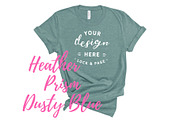 Bella Canvas TShirt Mockups On White, a Shirt Mockup by lock and page (Thumbnail 40 of 92)