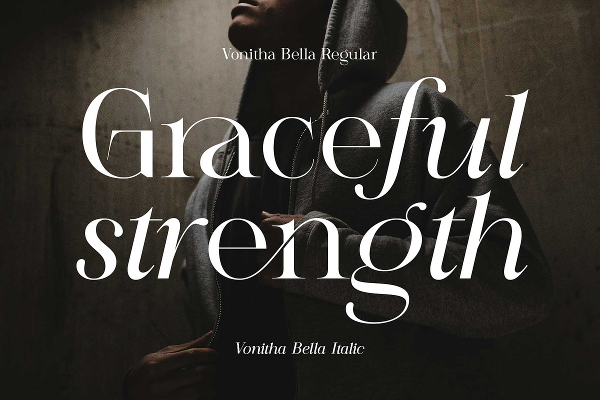 Vonitha Bella, a Serif Font by Novitype (Photo 1 of 13)