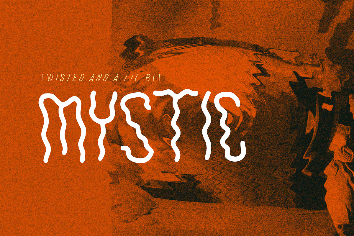 Nerves halloween horror font preview 3