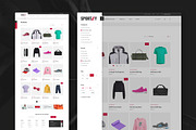 Sportswear E-Commerce Website Design, an UI Kit Template by peterdraw (Thumbnail 7 of 9)