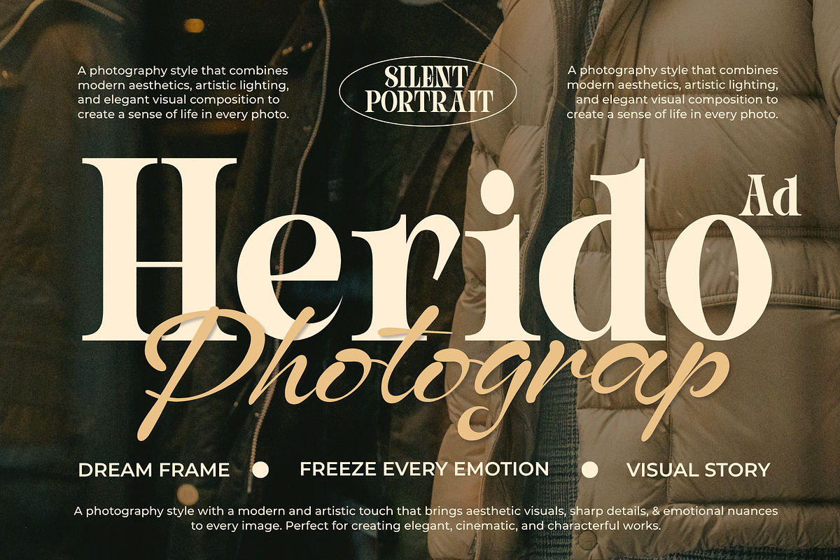 Morgel Eentrialy – Elegant Serif Duo, a Serif Font by MaikoHatta (Photo 2 of 9)