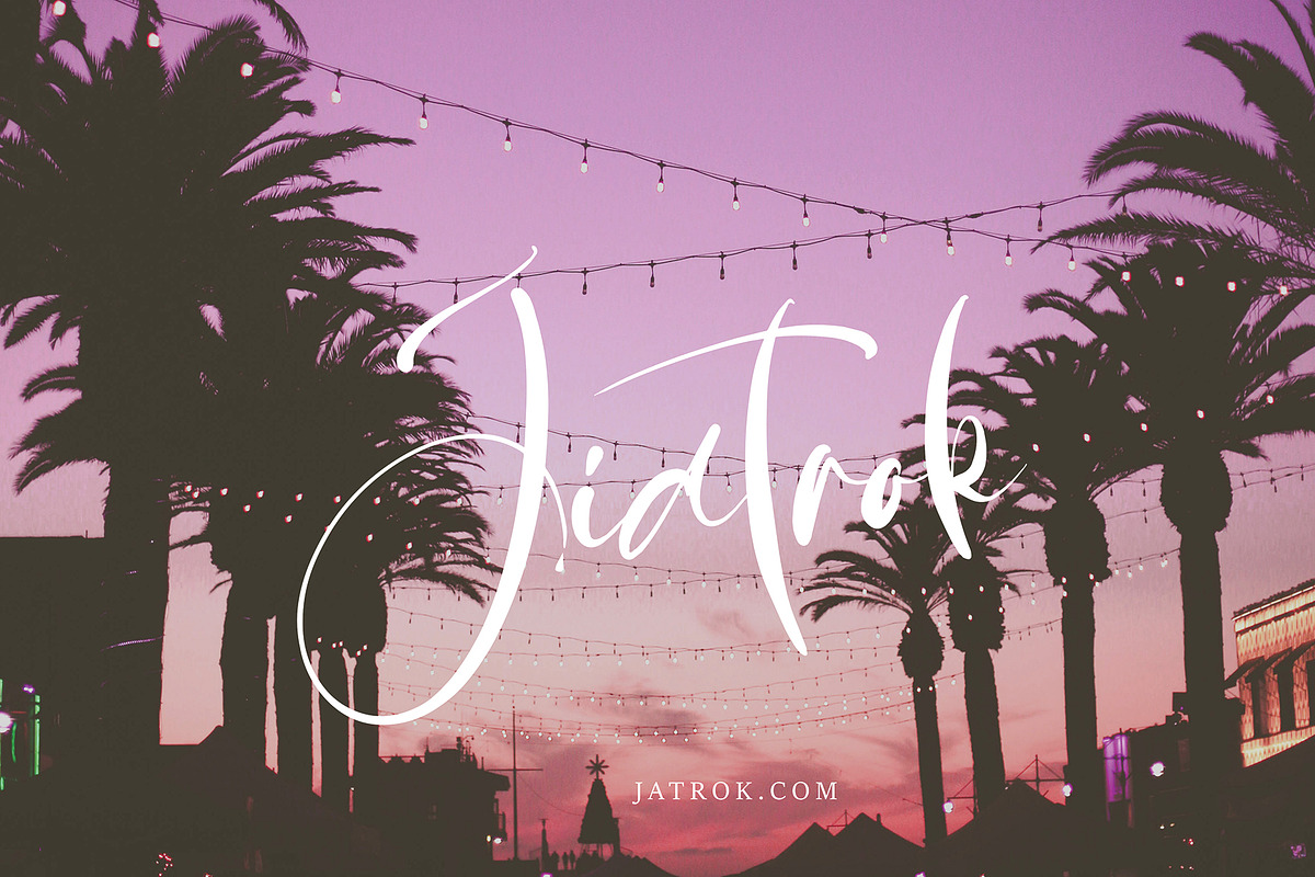 Qettira Black Friday, a Script Font by pineungtype (Photo 7 of 8)