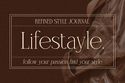 Charnoir - Modern Elegant Luxury, a Serif Font by Qweera Studio (Thumbnail 3 of 12)