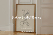 Wooden Frame Mockup | BASICS, a Household Mockup by Stykke Studio (Thumbnail 1 of 10)