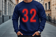 Chicago Bulls, a Slab Serif Font by Fourteen Letter (Thumbnail 5 of 6)
