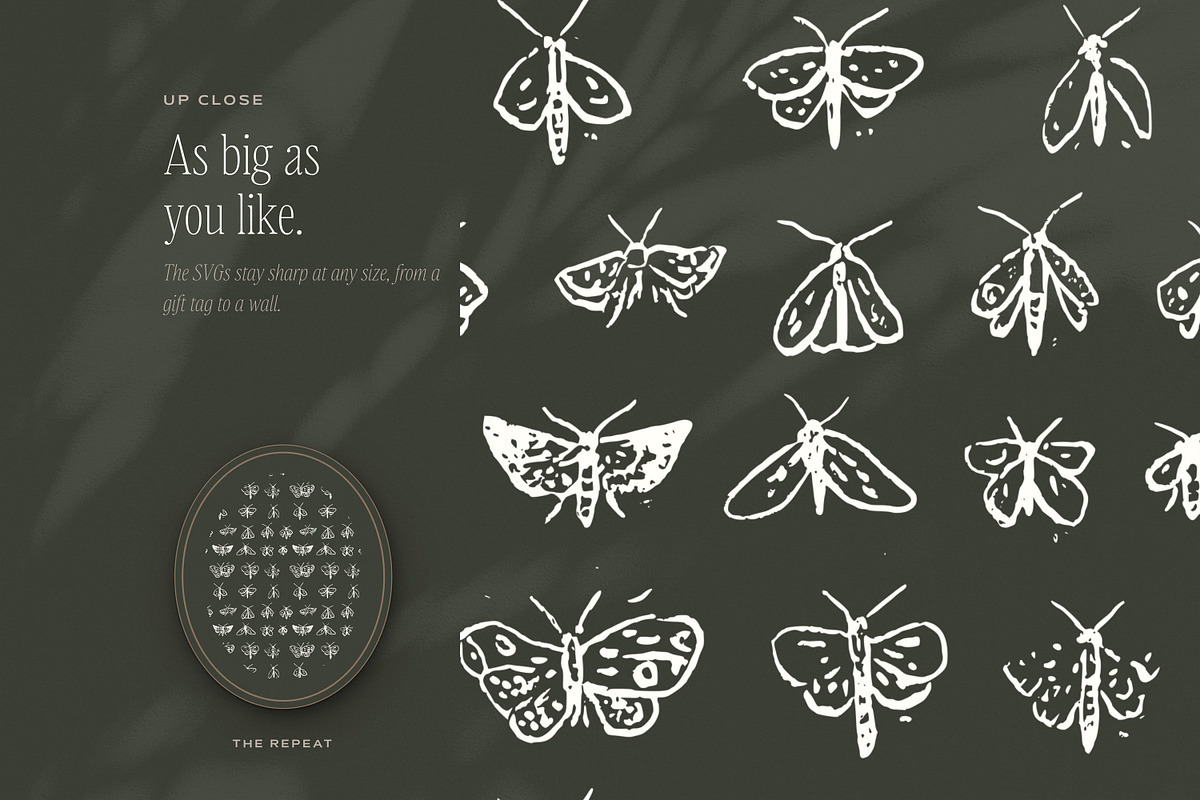 Garden & Woodland Seamless Patterns, a Pattern Graphic by The October Creative (Photo 5 of 12)