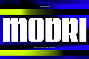 Modri - Bold Modern Grotesk Sans, a Sans Serif Font by Pekotype (Thumbnail 1 of 15)