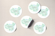 Watercolor Map of China, a Graphic by Beloved Paper (Thumbnail 5 of 6)