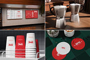 Cafe, Bakery, Restaurant Mockups, a Mockup by Vitora Mockup (Thumbnail 7 of 15)