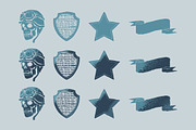 Badges & Ribbons Collection, an Illustration by PaperBat (Thumbnail 3 of 4)