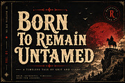 Rustovia – Vintage Display Font, a Script Font by Wow Magic (Thumbnail 4 of 5)