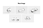 Christmas Ball Mockup, a Product Mockup by DSNA Mockup (Thumbnail 5 of 7)