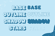 Space Time Font, a Font by Lauren Ashpole (Thumbnail 4 of 5)