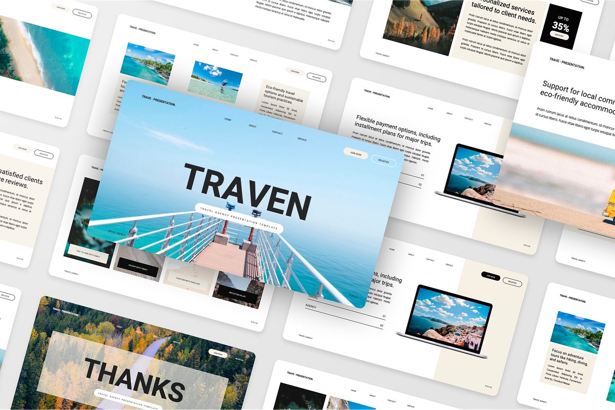 Traven - Travel Agency Keynote, a Presentation Template by SquidPixey (Photo 5 of 6)