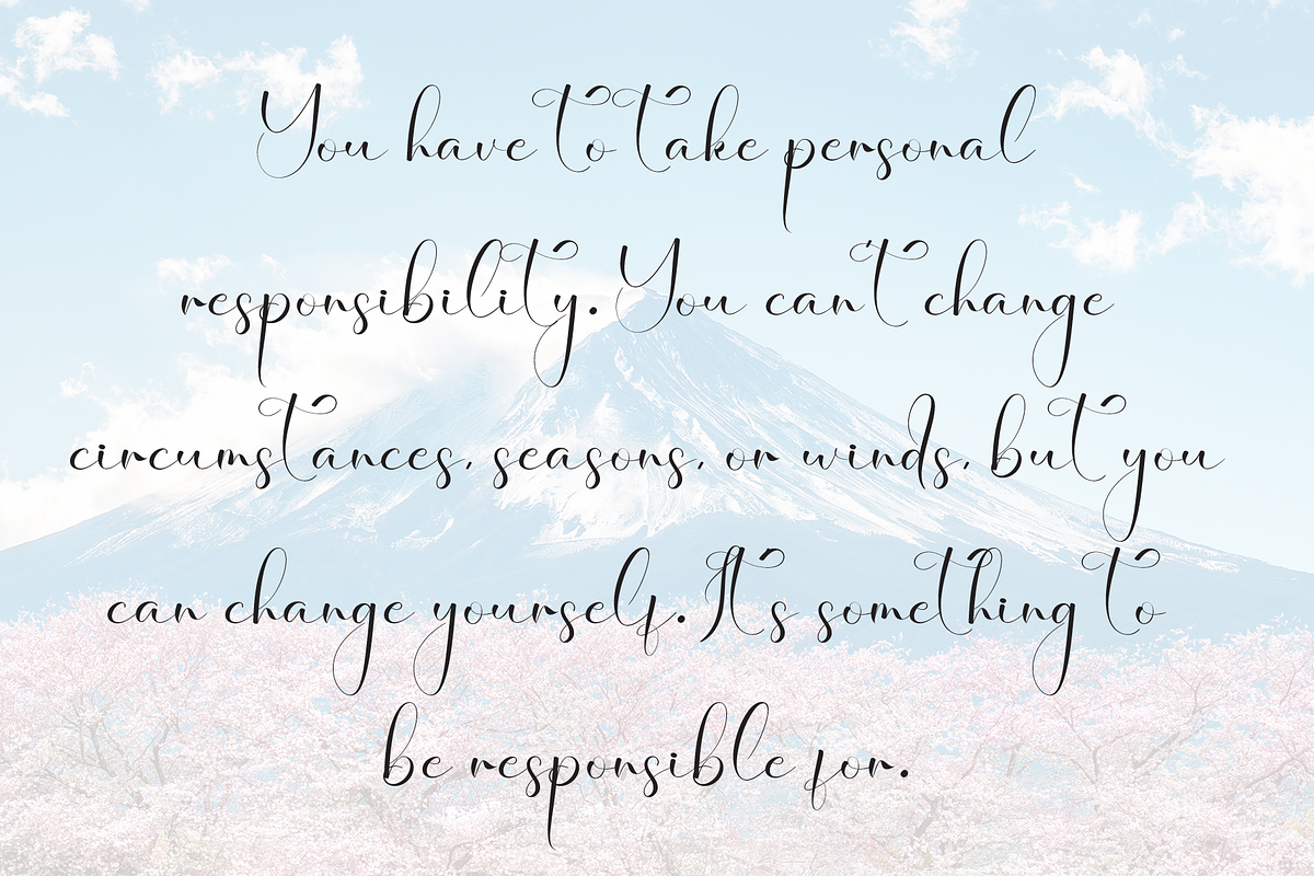 Sometimes | Script Font, a Handwritten Font by Scratchones (Photo 6 of 8)