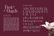 First March, a Serif Font by Nathatype (Thumbnail 9 of 10)