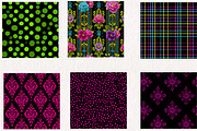 Neon Digital Papers, a Pattern Graphic by CreationArt (Thumbnail 2 of 4)