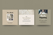 Writers Social Media Pack, a Social Media Template by Vynetta (Thumbnail 4 of 8)