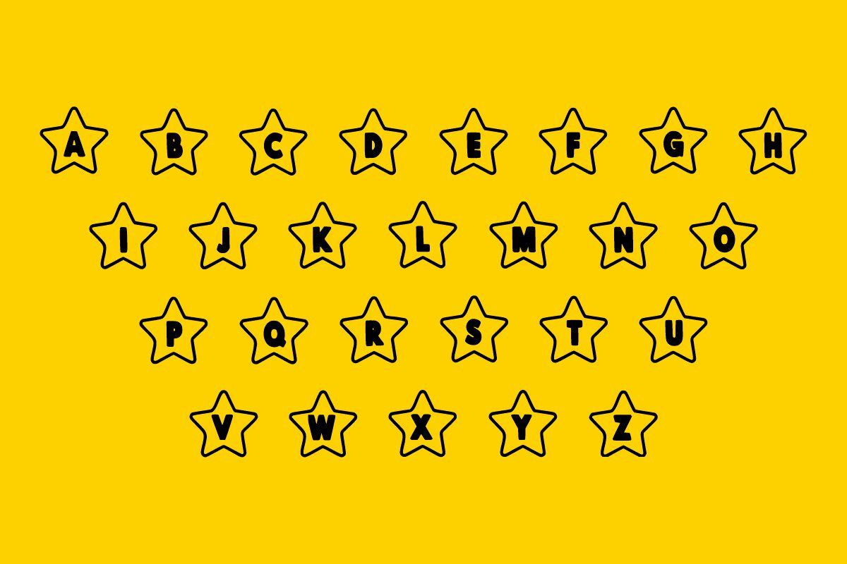 Star Lite, a Handwritten Font by Fourteen Letter (Photo 7 of 8)