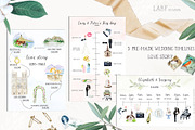 Wedding timeline map story creator, a Food Illustration by LABFcreations (Thumbnail 14 of 23)