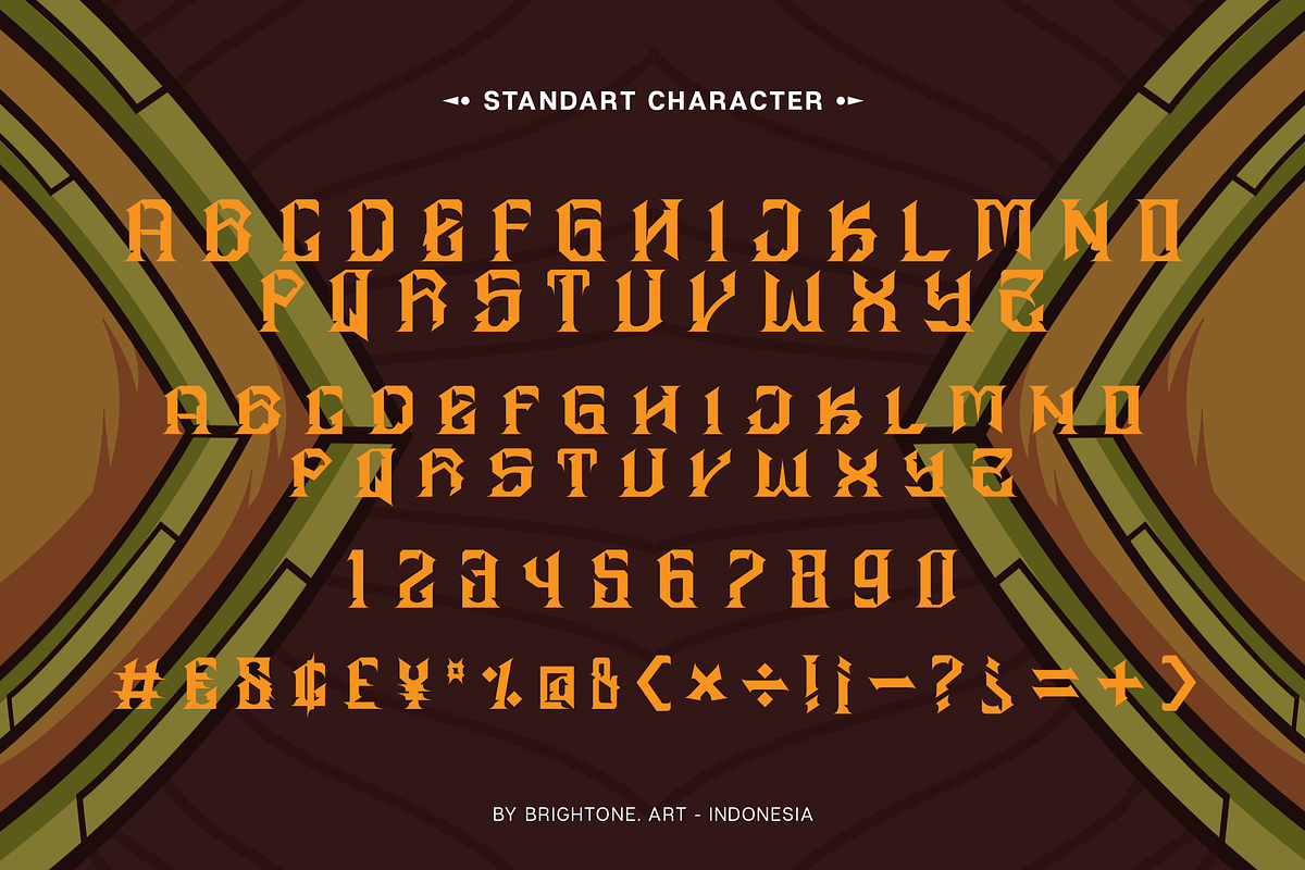 Valhalla Rizer - Esport Font, a Font by Brightone (Photo 2 of 8)