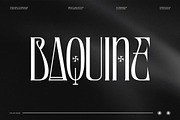 Baquine || Classy Serif Display Font, a Serif Font by Ermedia Studio (Thumbnail 1 of 10)