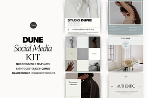 DUNE Canva Social Media Kit