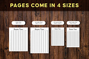 Monthly Symptom Tracker Printable, a Stationery Template by Graphicsnext (Thumbnail 4 of 5)