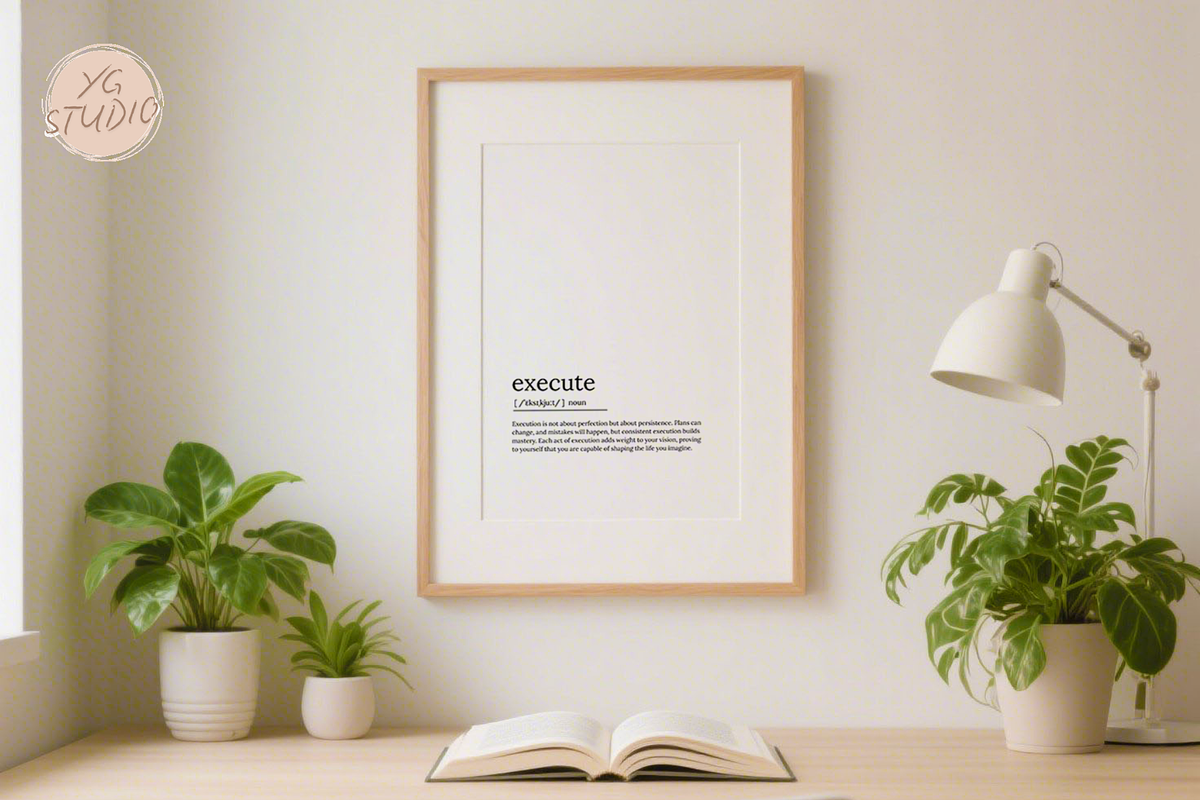 Motivational Definition Wall Art, a Texture Illustration by YG STUDIO (Photo 3 of 7)