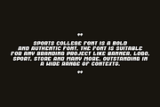 Sports College - Font Duo, a Handwritten Font by QR Design Studio (Thumbnail 9 of 12)
