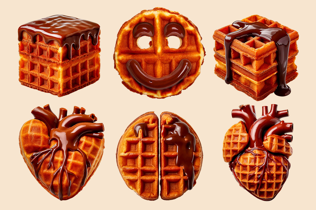 Waffle Drip Font, a Sans Serif Font by Handmadefont (Photo 10 of 14)