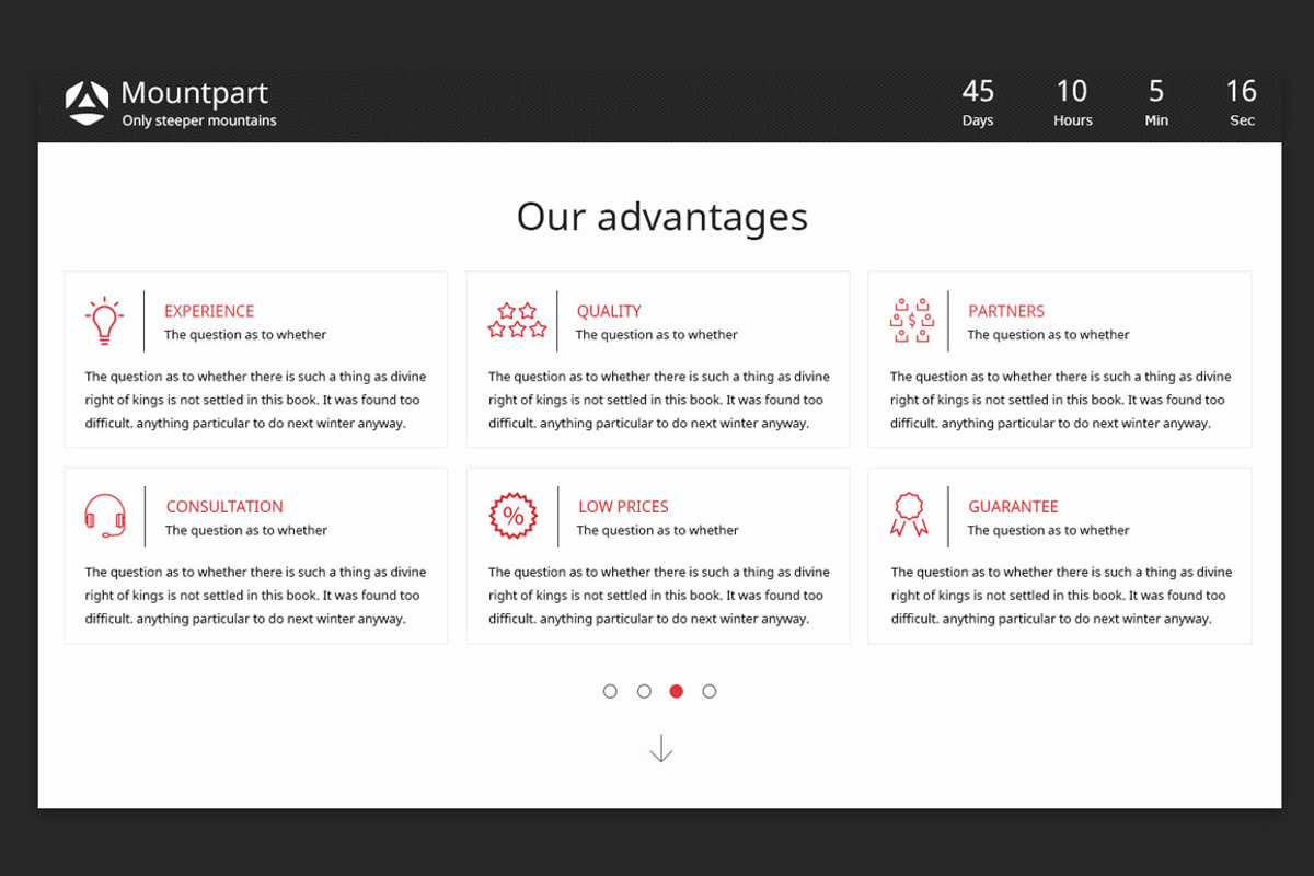 Mountpart – Coming Soon PSD, a Websites & App Template by NetGon_Tech's Shop (Photo 5 of 7)