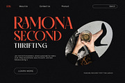 Santiago Vintage Serif Font, a Serif Font by Graphicxell (Thumbnail 5 of 10)