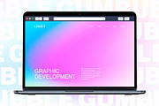 Bubble Gum | Gradient Textures, a Texture Graphic by Deveze Art & Co (Thumbnail 4 of 9)