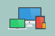 Apple Device Icons / Mockups, an iPhone Mockup by Theme Trunk (Thumbnail 1 of 4)