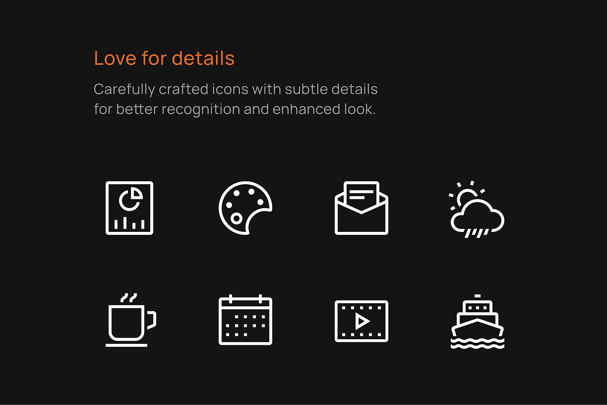 Nift Essential Line Icons, an Outline Icon by KushJain (Photo 2 of 5)