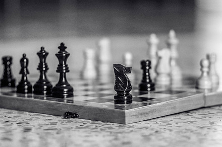 Chess containing chess, game, and black