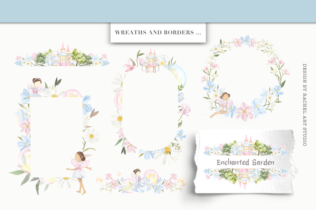 Enchanted Fairy Garden, an Illustration by Rachel Art Studio (Photo 9 of 10)