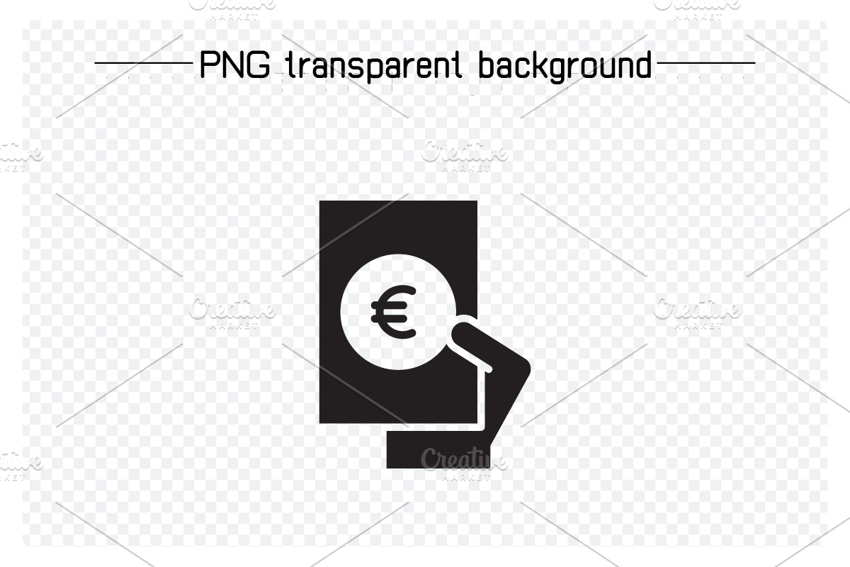 Euro Currency Money Icons Set, a Solid Icon by Designfour (Photo 3 of 7)
